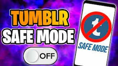 turn off tumblr safe mode android