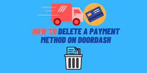 how to delete payment method on doordash