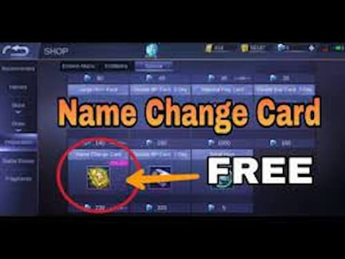 ml name change card redeem code
