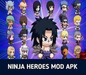 ninja heroes mod apk unlimited gold