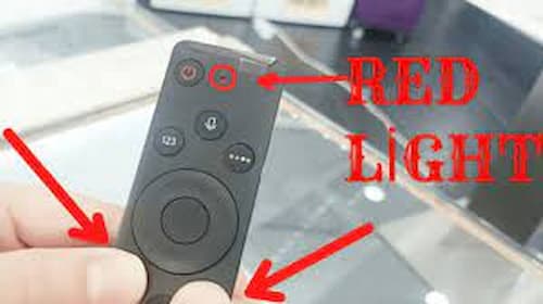 samsung tv remote not working blinking red light